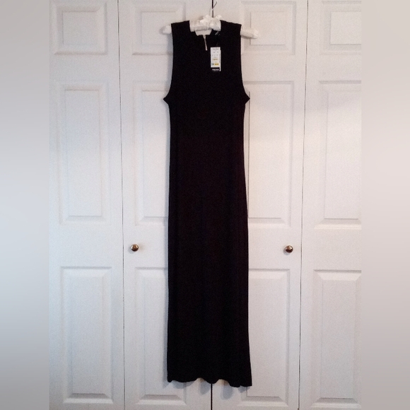 Premier Dresses Dresses & Skirts - NWT Premier Dresses Black Jersey Maxi Dress, TALL 57" Length, Size M